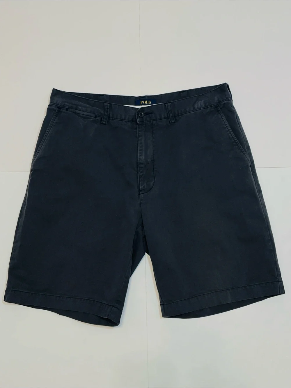 Polo Ralph Lauren Charcoal Flat Front Men's Shorts Size 34